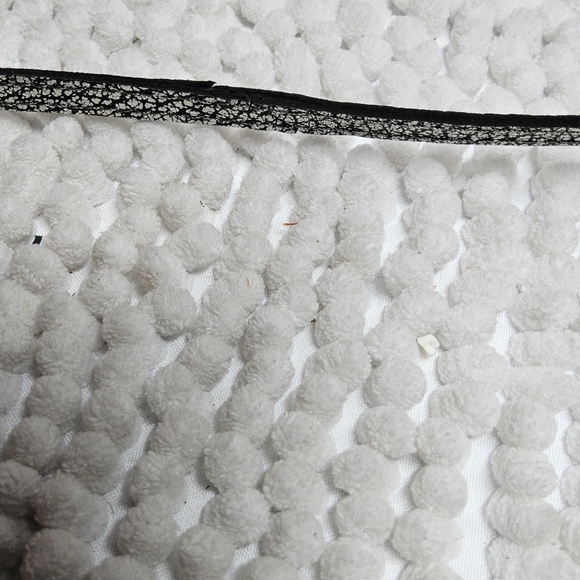 Customer Return The Sak Black and Silver Metallic Los Feliz Crossbody Bag - Picture 7 of 14